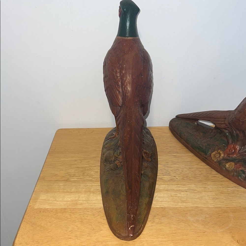Holland Molds Vintage Decorative Pheasant Figurines 1970s - Picture 4 of 11